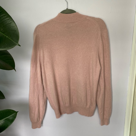 Charter Club | Mock Neck 2 Ply Cashmere Sweater - Picture 2 of 3